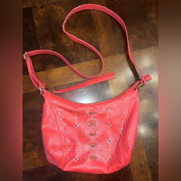 Lucky Brand Handbags - Women’s Coral Lucky Brand Purse Bag Small Cross Body shoulder bag